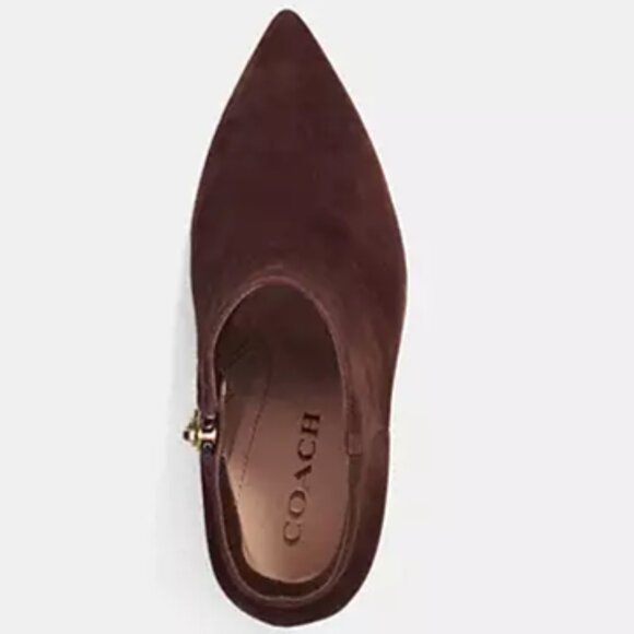 Coach Carter Suede Bootie Size 6.5 - Picture 3 of 14